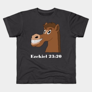 Ezekiel 23:20 Kids T-Shirt